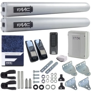 Napęd do bram FAAC S418 HANDY FDS - 24V + WBUDOWANE BLOKADY