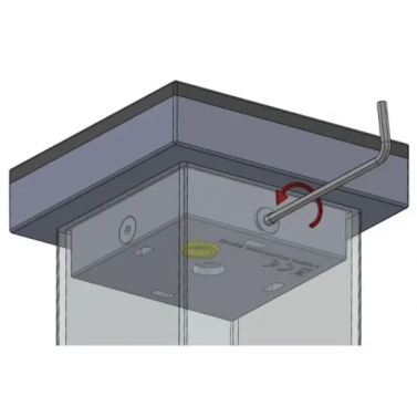 Lampa SŁUPKOWA LED - UNIWERSALNA