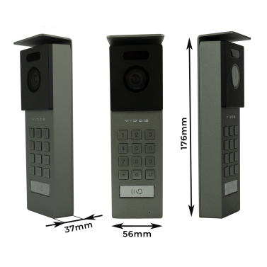 Videodomofon WI-FI VIDOS S12D / M13XT - na aplikacji TUYA